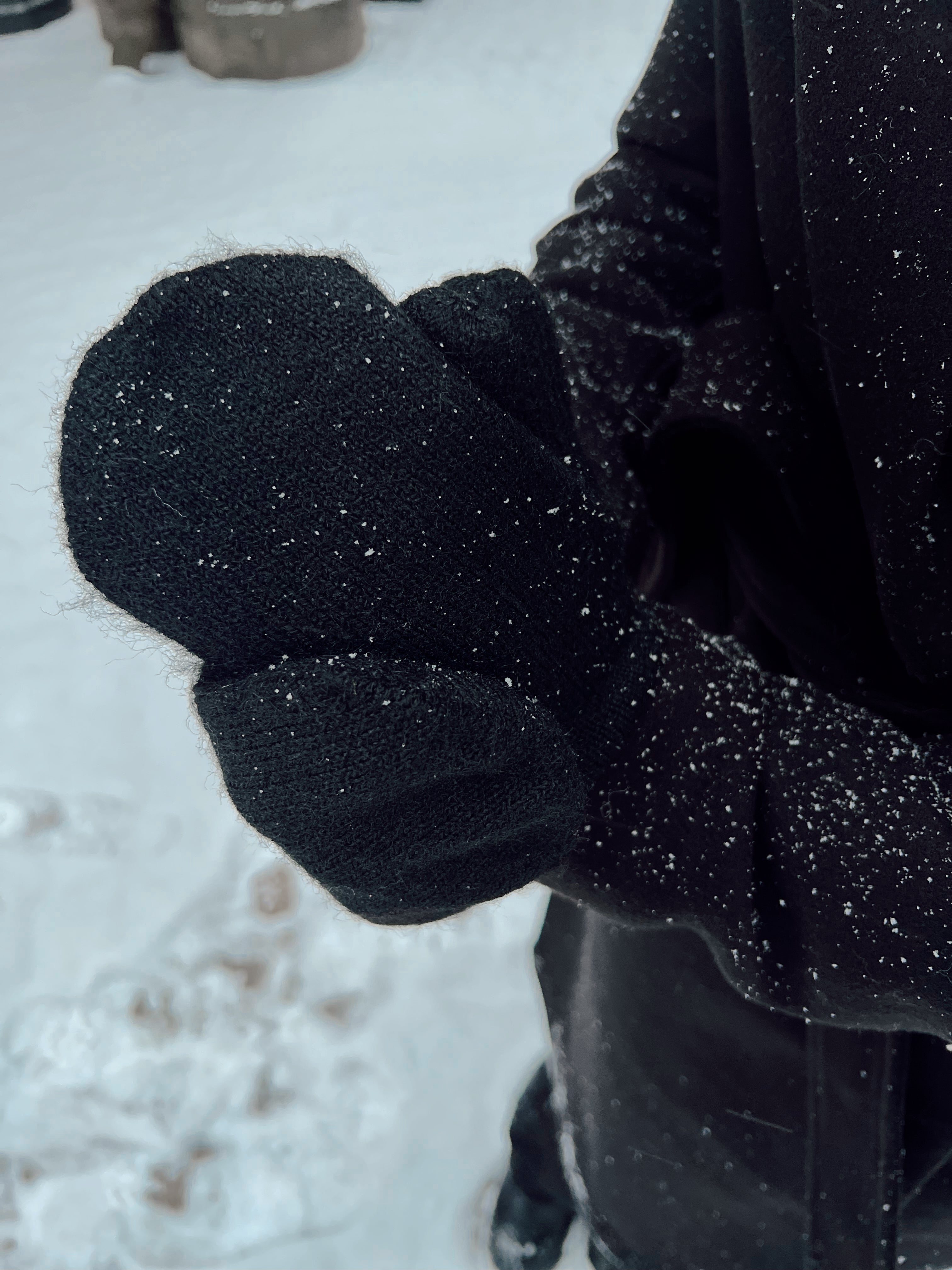 PCBERTA Mittens - Black